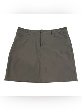 Eddie Bauer Skort Adventurer Outdoor 2.0  Skirt Gray Women’s 8 Hiking Walking